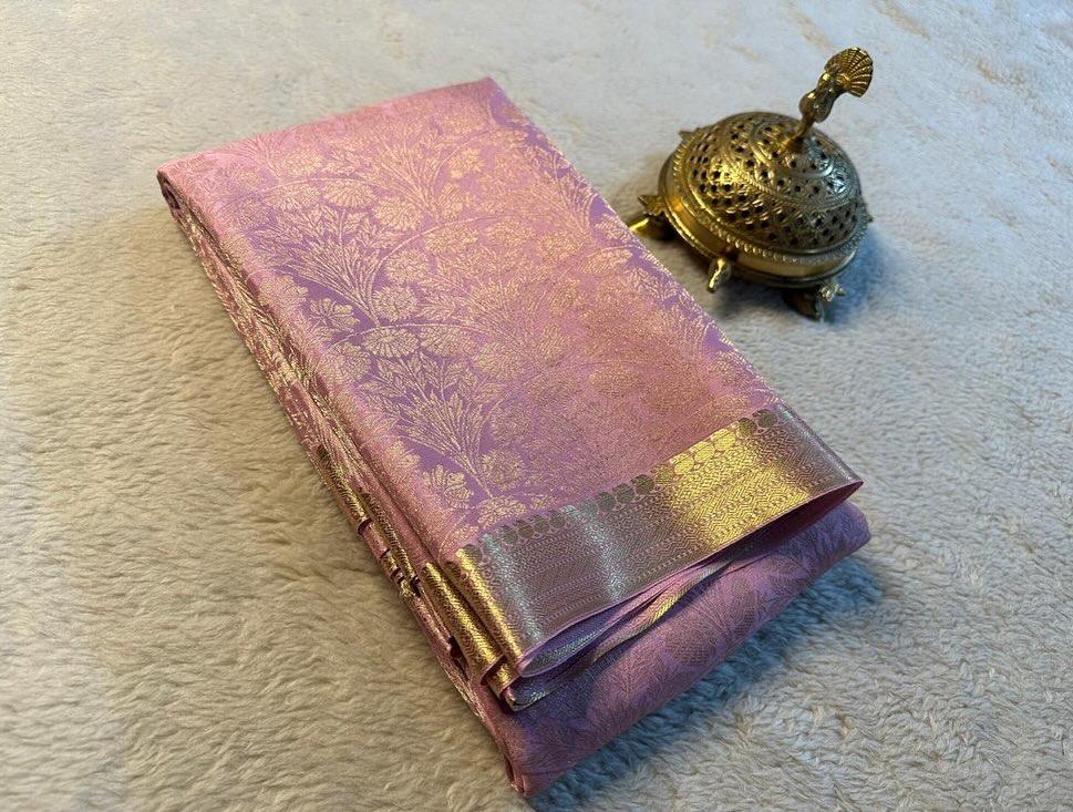 Elegant Rani Pure Mysore Soft Silk Saree