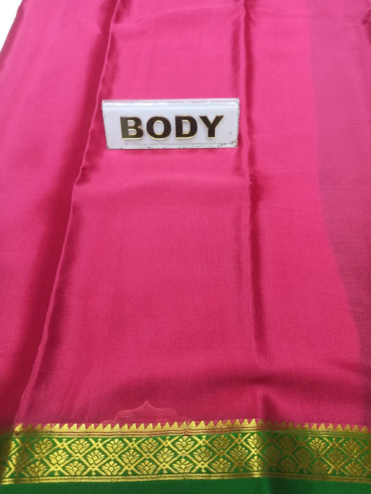 Pure Mysore Silk Saree