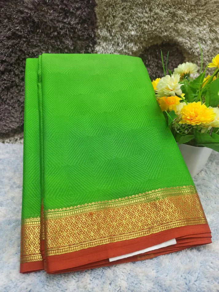 Pure Mysore Silk Saree