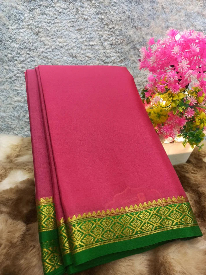Pure Mysore Silk Saree