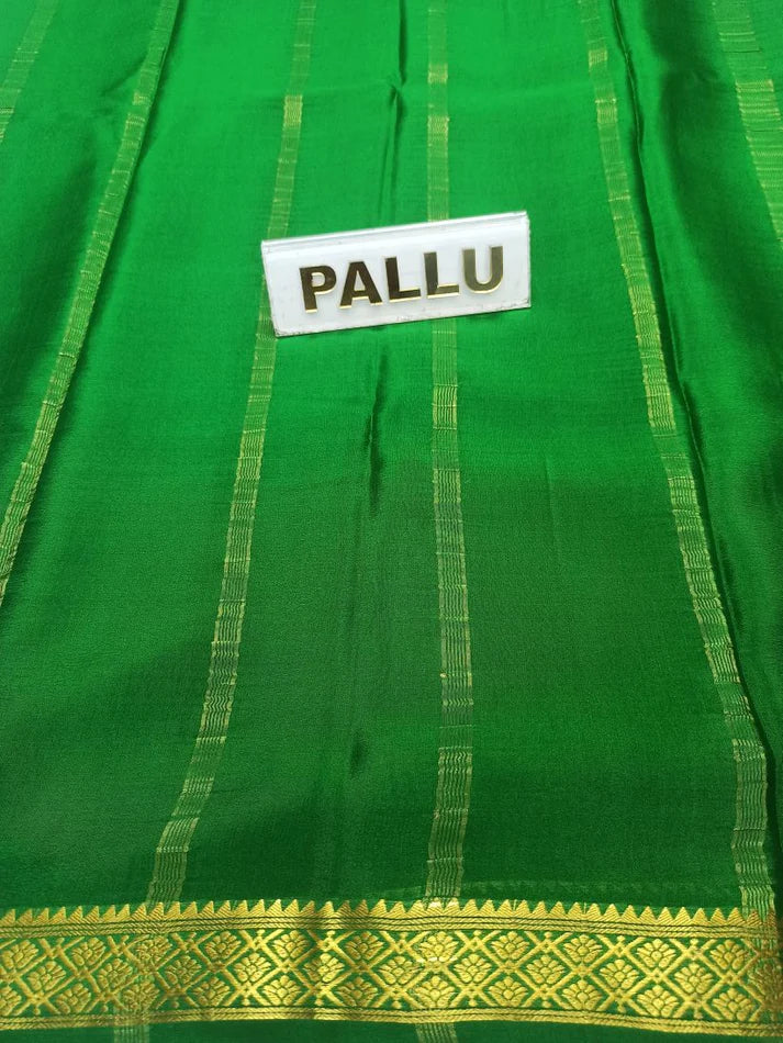 Pure Mysore Silk Saree